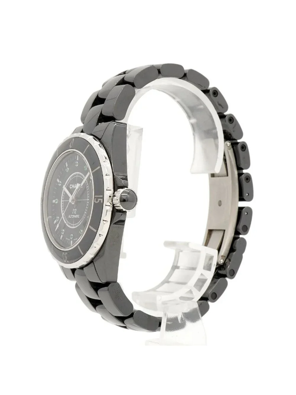 Chanel Emerald Black Watch Green